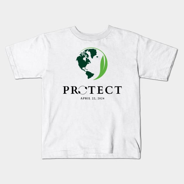 PROTECT OUR MOTHER EARTH Kids T-Shirt by Lolane